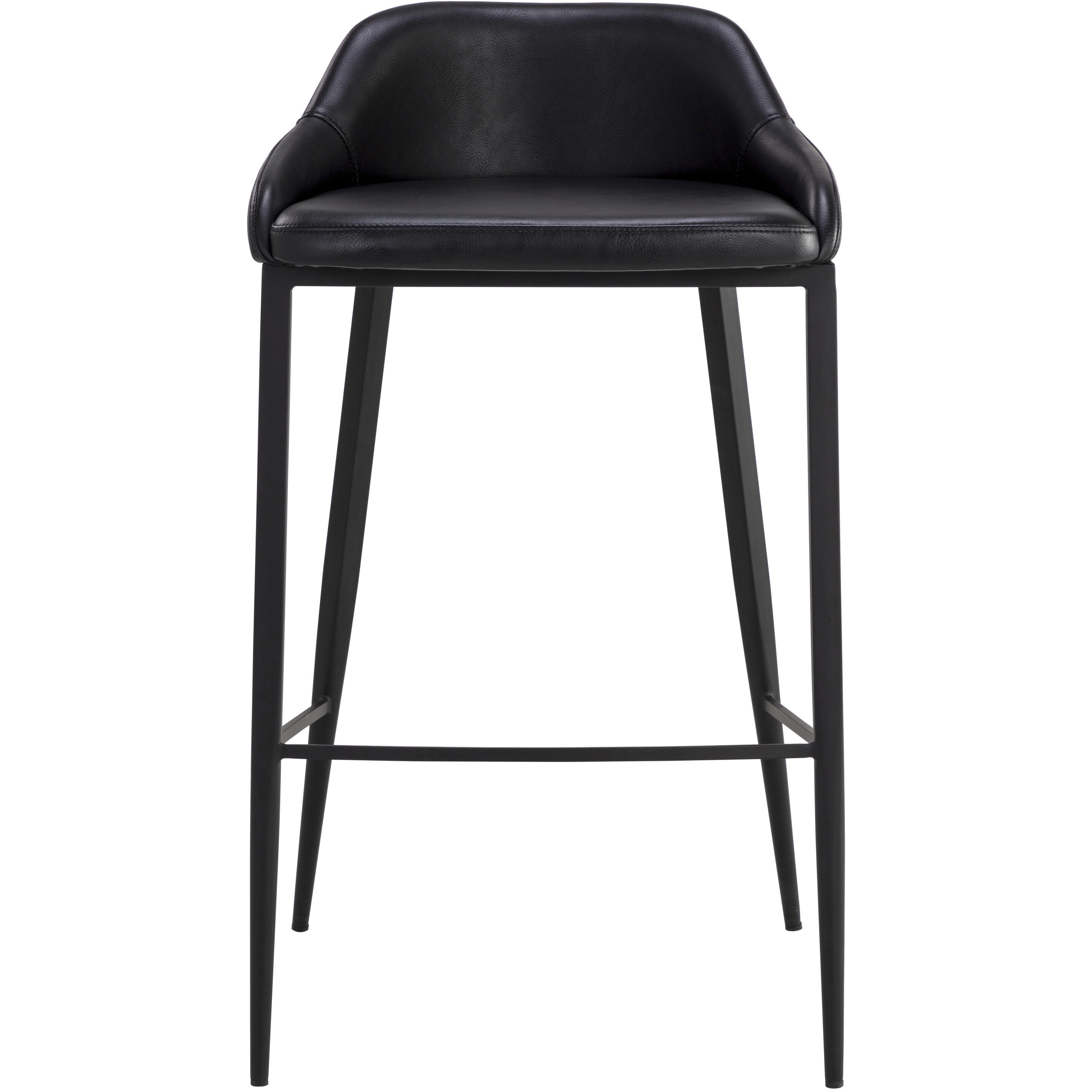 Astra 34.75 inch Black / Nightfall Black Barstool